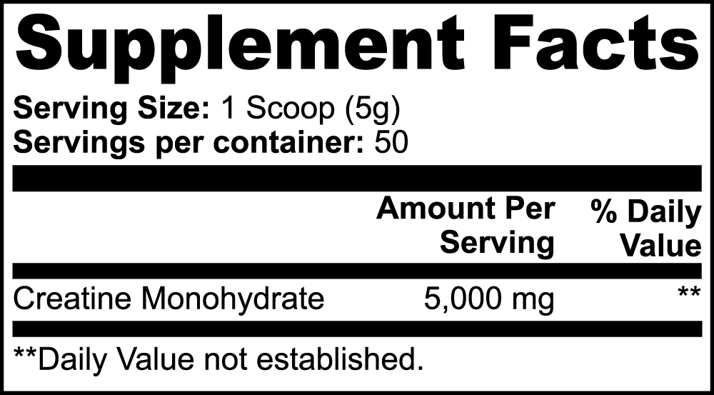 The Don Creatine Monohydrate
