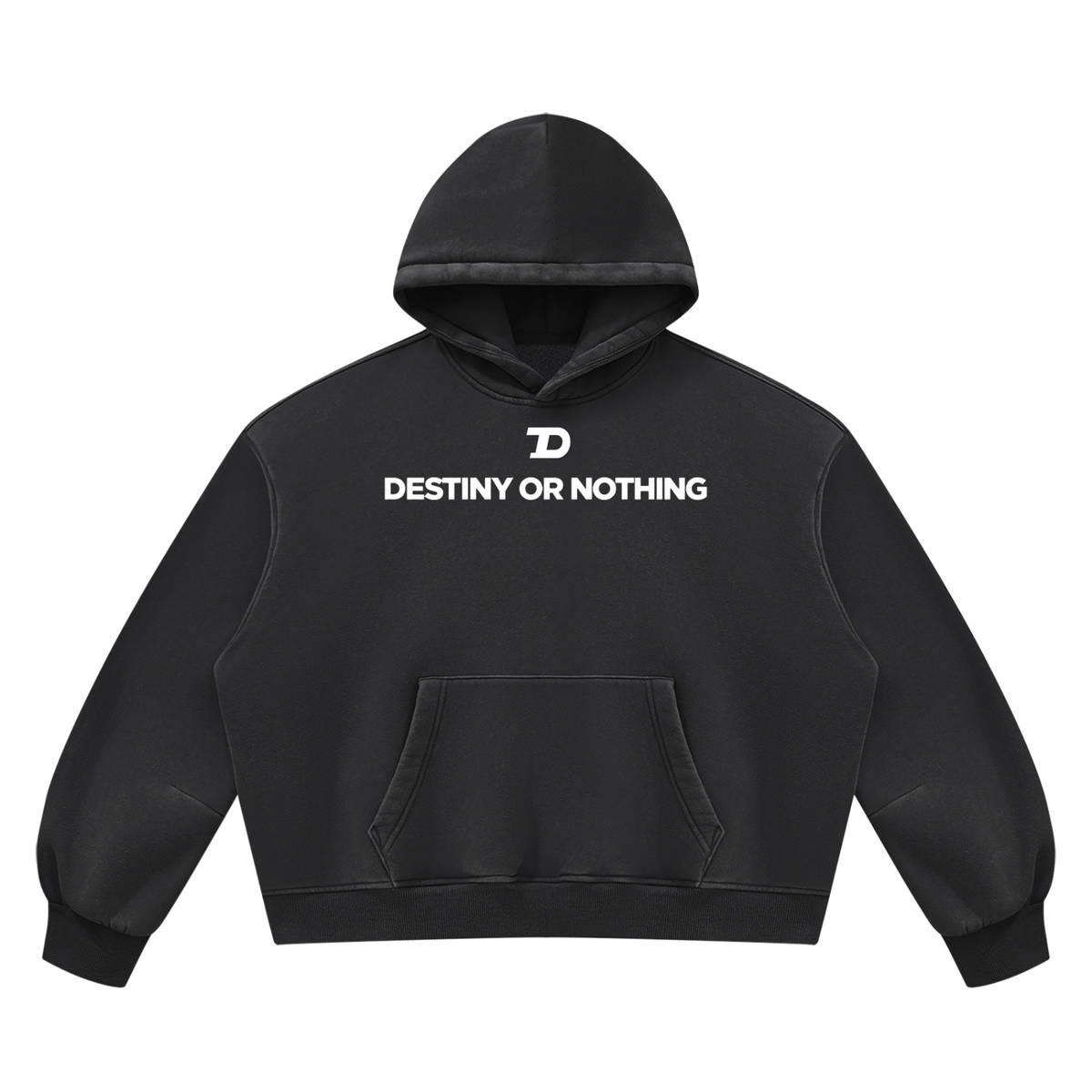 The Don Vintage Wash Boxy Fleece Hoodie