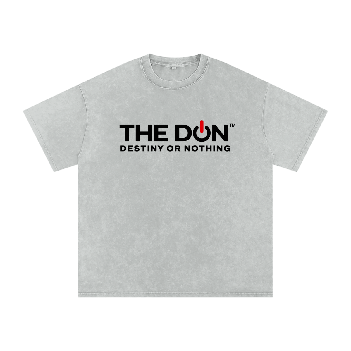 The Don Snow-Washed Oversized Cotton T-Shirt