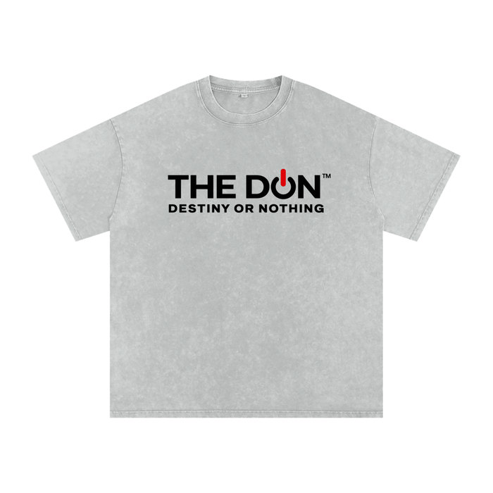 The Don Snow-Washed Oversized Cotton T-Shirt